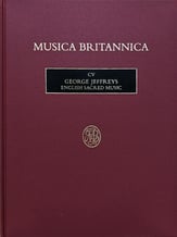 English Sacred Music Study Scores sheet music cover